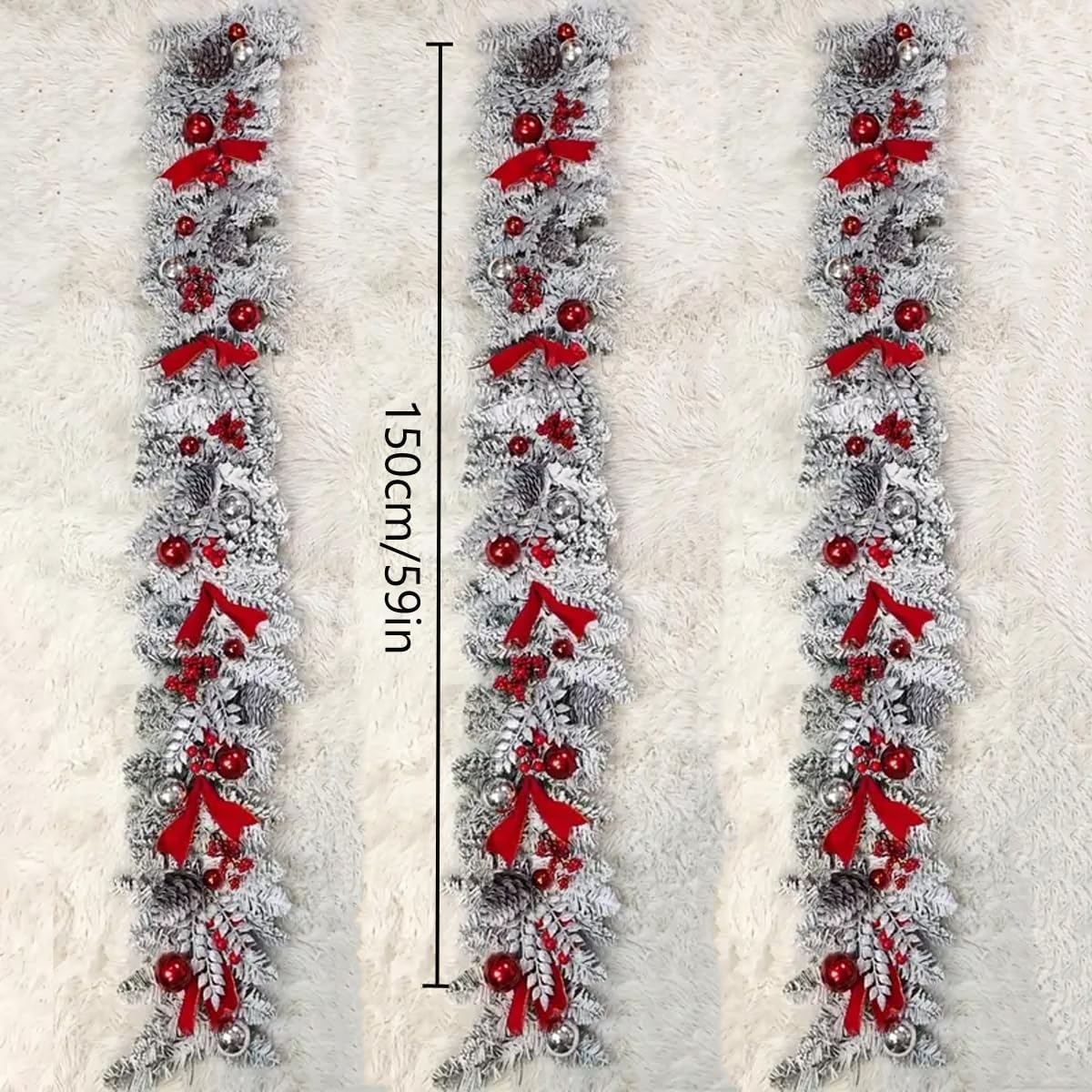 Christmas 4-Piece Set: Garland