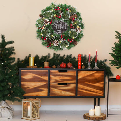 24’’ Artificial Christmas Wreath