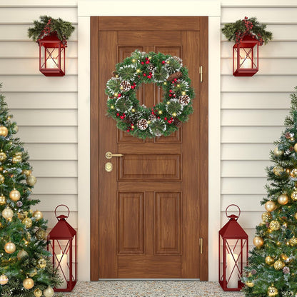 24’’ Artificial Christmas Wreath