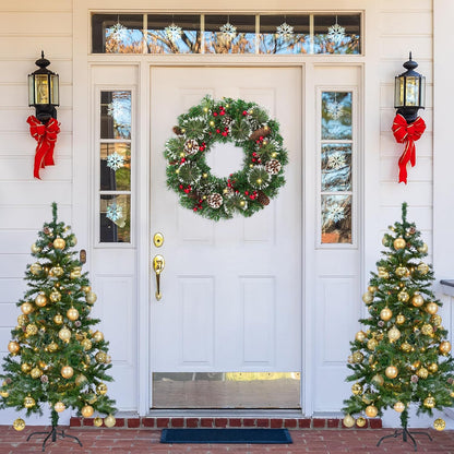 24’’ Artificial Christmas Wreath