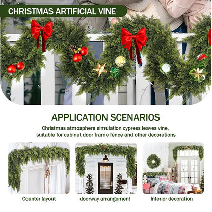 EverCedar™ Real-Touch Garland - Lifelike Greenery That Transforms Any Space